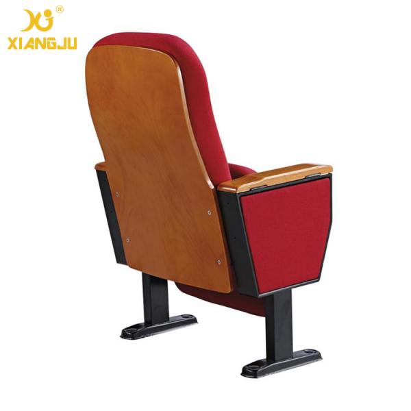 Auditorium Seat Powder Coating Feet PU Cold Foaming Church Hall Chairs