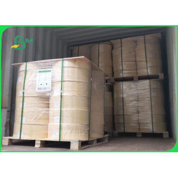 Taille 14mm papier imperméable de 60gsm blanc/de brun karft pour le petit pain de pâte de bois de paille