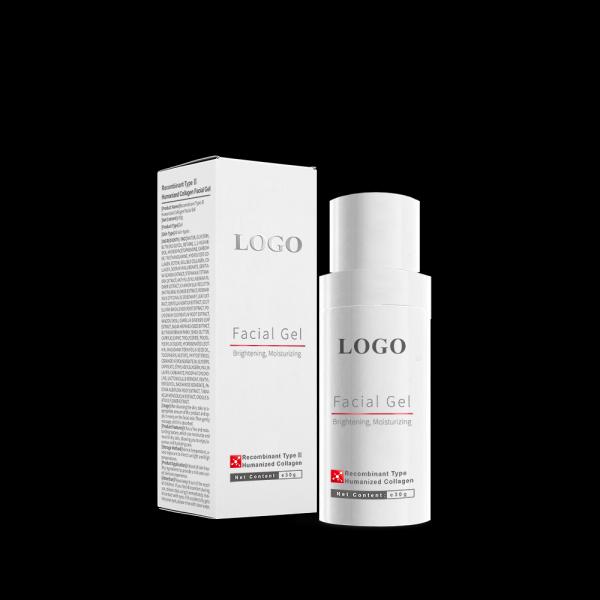 Factory Direct Sales OEM Hydrating Firming Recombinant Type III Humanized Collagen Gel Soothing  Moisturizing Skincare Face Gel