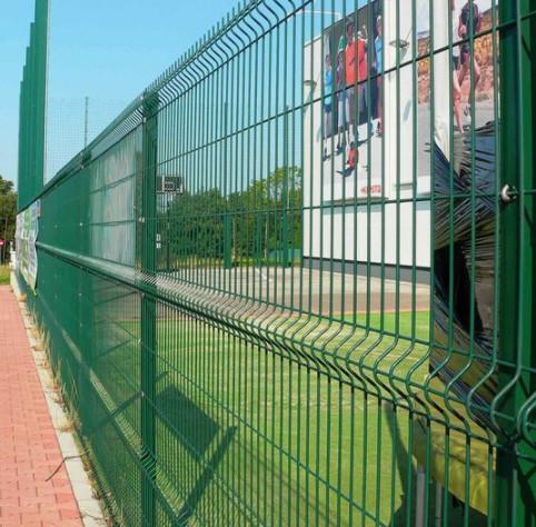 Fio galvanizado Mesh Fence do MS Triangle Bend 3D 40x40mm 50x50mm