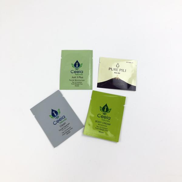 Сумки мешка образца фольги mylar оптового уплотнения сжатия лоснистые для заботы кожи/упаковки порошка/капсул