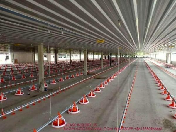 Metal Poultry Ventilation System, Wall Exhaust Fans With Louvers , 24 Inch Exhaust Fan With Shutters
