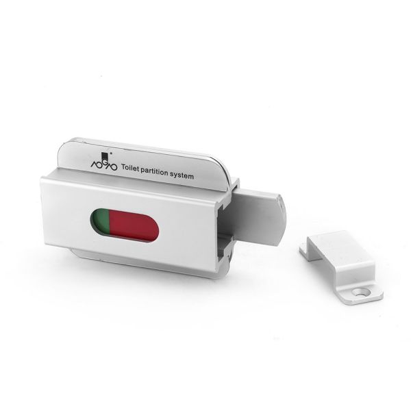 Accesorios modernos y ligeros para compartimentos de inodoros de aluminio