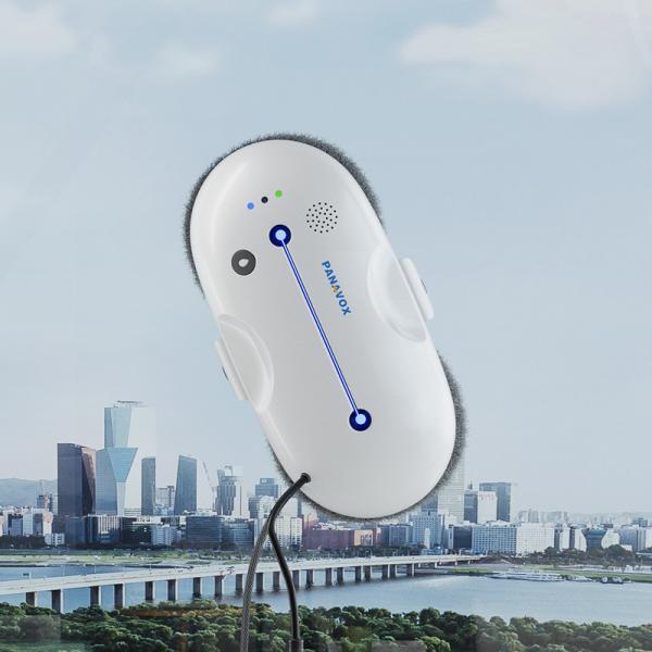 72W Langue allemande RO2-01 Robot de nettoyage de vitres à haute vitesse auto-adaptateur à pression pour la maison
