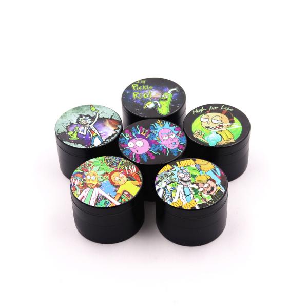 Zinc Alloy SGS 4 Pieces 50mm Tobacco Smoke Grinder