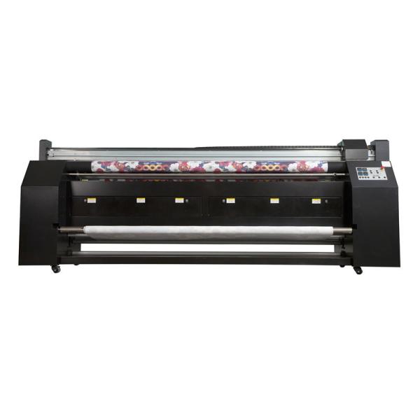 Двойные печатная машина тканья цифров ткани KCMY/печатная машина inkjet