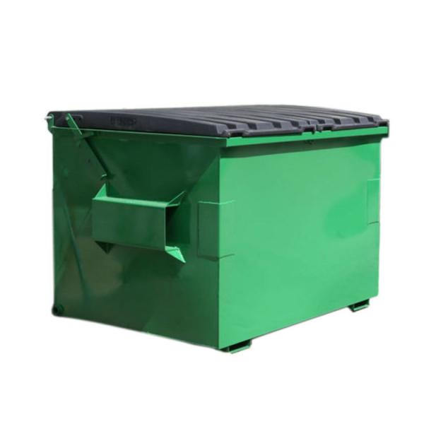 Offshore Boat Shaped Skip 6m Front Lift Bin Sea Waste Oil Drilling Dumpster Rubbish Bucket