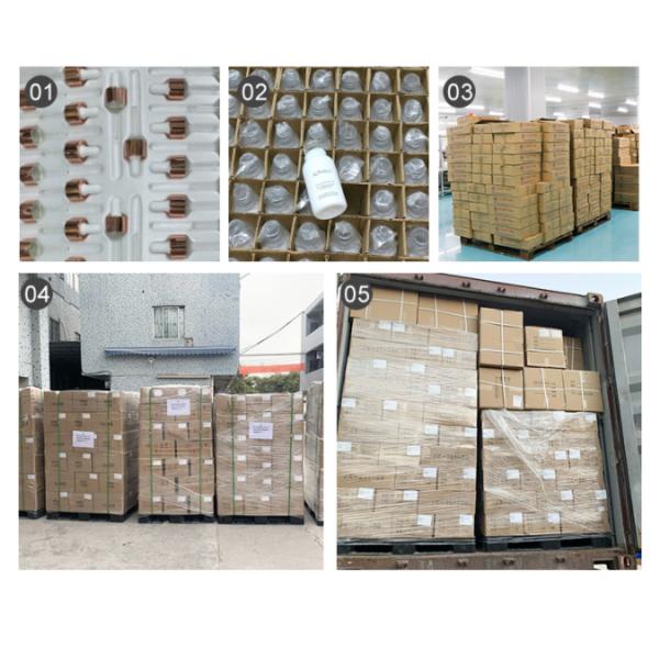 Gold Clear Pump Bottle Lightweight Luxury Cosmetic Packaging For Lotion 10ml - 30ml