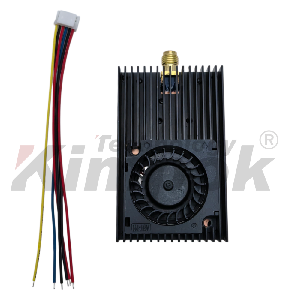 AirLinK-T AL3310 3.0-3.8GHz 10W High Power 80CH VTX Video Transmitter with IRC Tramp Protocol for Long Range Drone