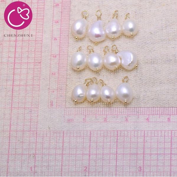 Irregular Baroque Style Pearl Pendant Charms for Jewelry Making Necklace Bracelet Earrings