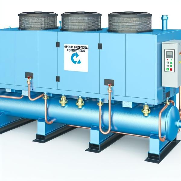 最適な運用条件 空気冷却式空気冷却機 水冷却式冷却法による高冷却能力