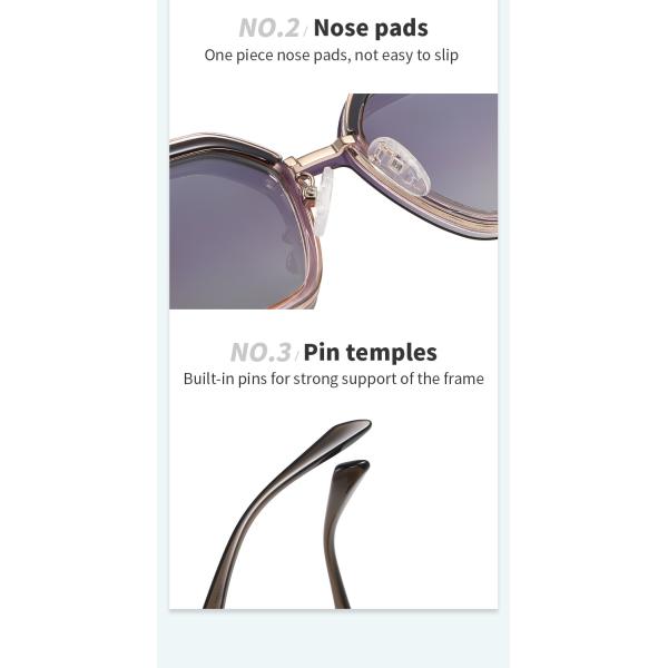 Зажим рамки бабочки на солнечных очках магнитных стекел голубых светлых преграждая