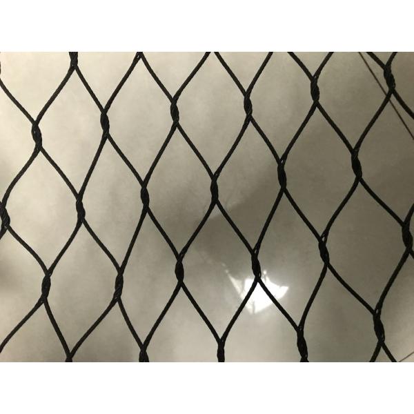 High Safety stainless steel 316 Woven Black wire Metal Mesh Screen