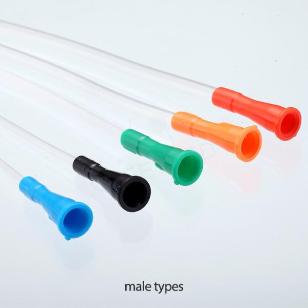 Male Female Nelaton Catheter Disposable PVC Nelaton Catheter size 14 Fr