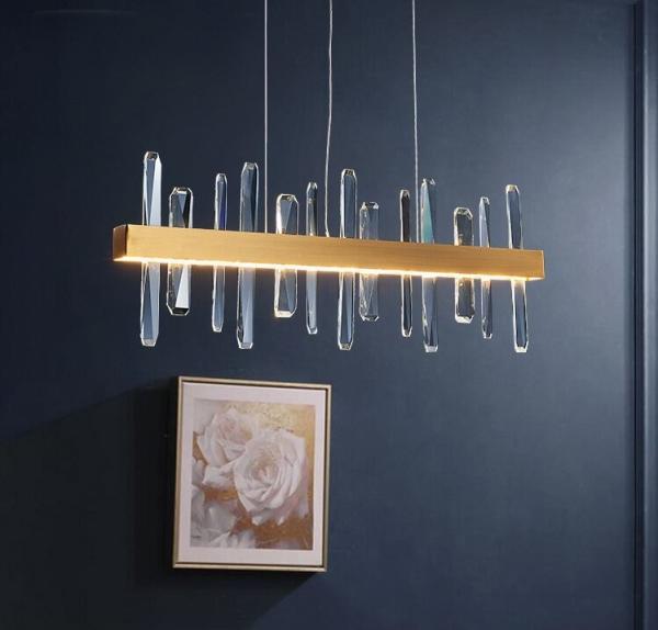 Luxury Crystal Chandelier Living Room Postmodern Creative Individual Bedroom Dining Room Simple Chandelier