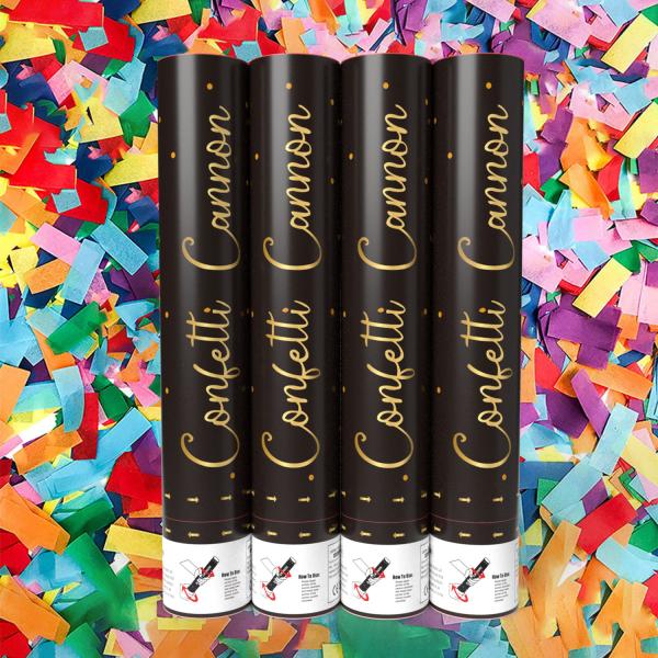 Party Supplies Gender Reveal Confetti Smoke Powder Cannons for Occasion