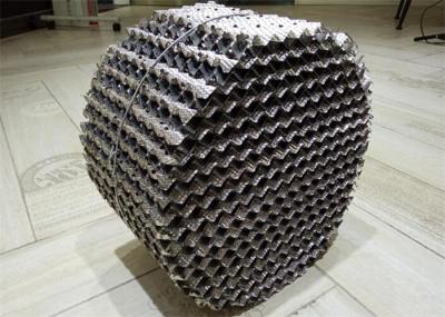 Rede de arame metálica resistência térmica alta de embalagem estruturada de volume livre