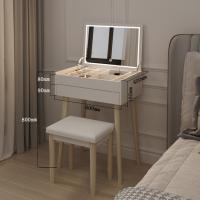 Luz LED maquillaje mesas de vestir con espejo
