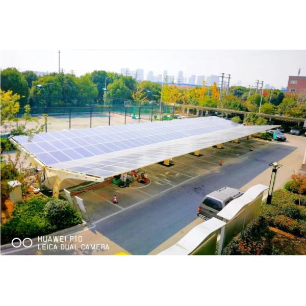 подгонянное Q235 Q345 6063 системы установки кронштейна 6005 установка PV солнечной структур автопарка солнечная