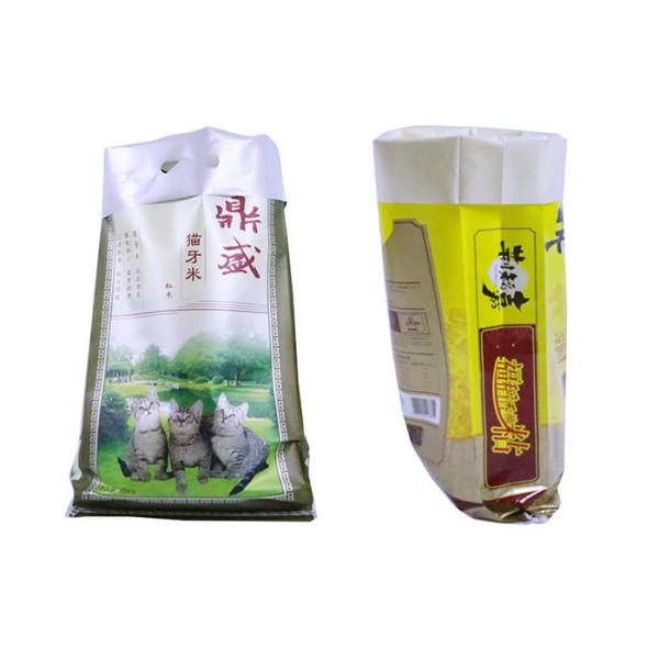 10Kg - 25Kg Polypropylene PP Woven Rice Bags Laminatted Polypropylene Grain Bags