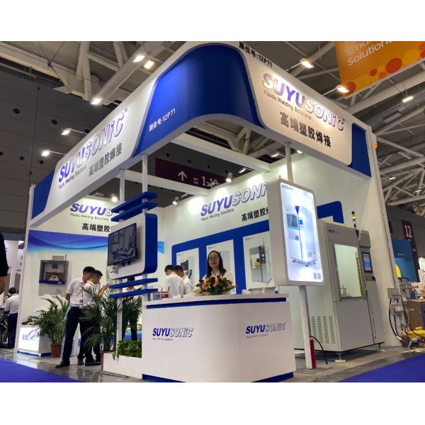 220V 100 kg Servo horizontal machine de soudage à chaud de plaque avec une garantie d'un an