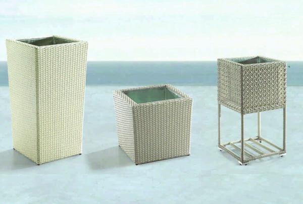 rattan furniture flower pot-3007