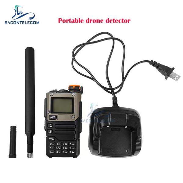 Portable Handheld Anti Drone Detector with 700-6Ghz Frequency and 800m Detection Distance