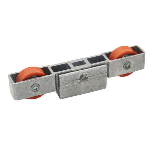 Sliding Adjustable V Shape Plastic Double Wheel Aluminium Sliding Door Rollers