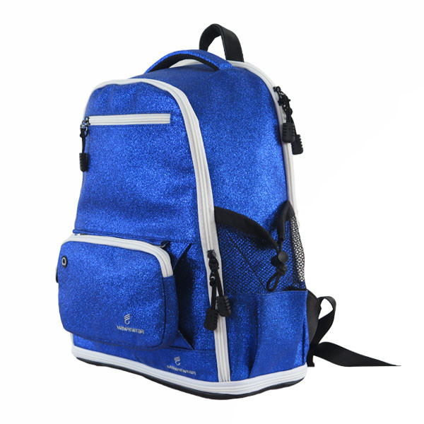 Используемый перемещением рюкзак Секин девушек, удобный голубой рюкзак приветственного восклицания