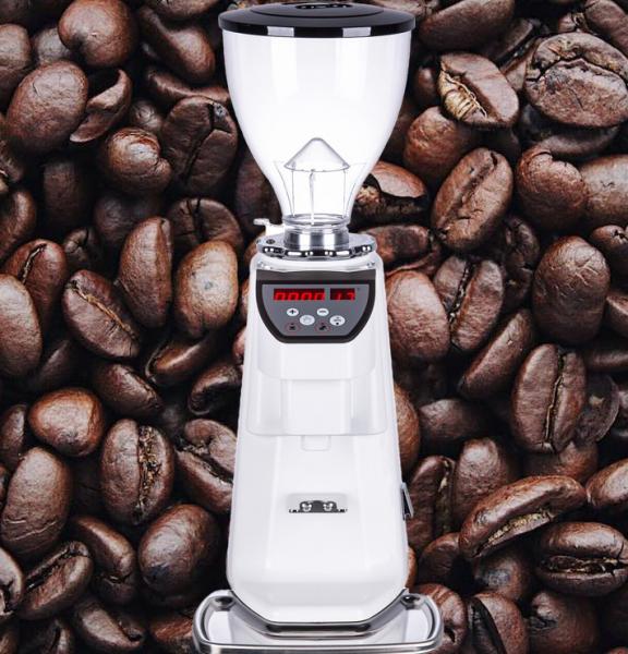 Cafe Bar Ware Color Display Doserless Coffee Grinder 64 Flat Burrs For Barista