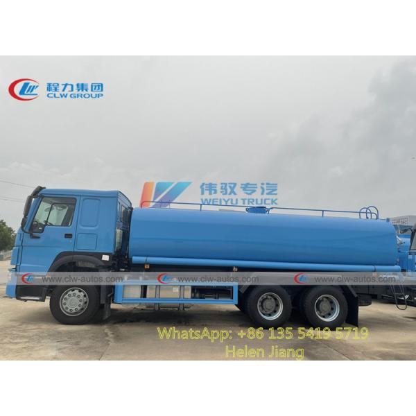 Грузовик топливозаправщика воды Уилера 20T Sinotruk Howo 6x4 10