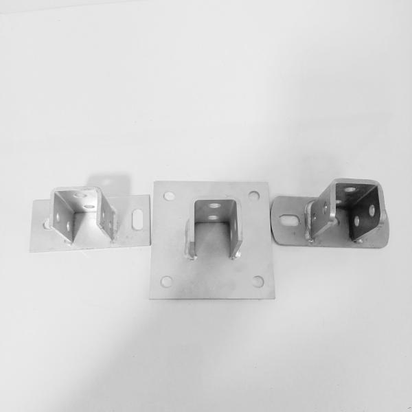 acessórios de aço inoxidável galvanizados dos encaixes do canal do suporte do mergulho quente de 82mm elétricos