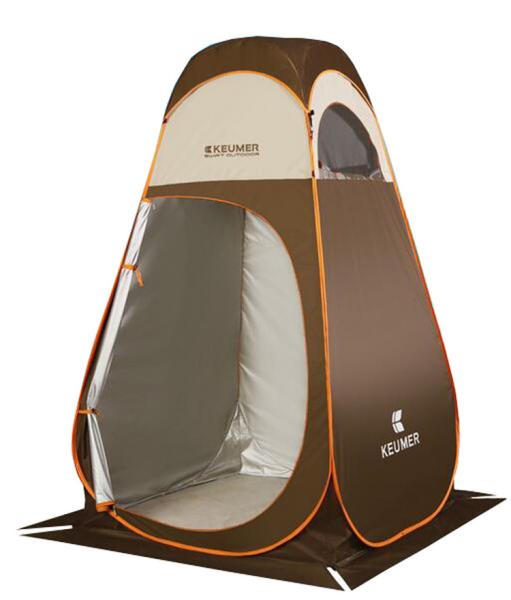 Mobile Toilet Outdoor Camping Tent , Lightweight One Man Pop Up Tent