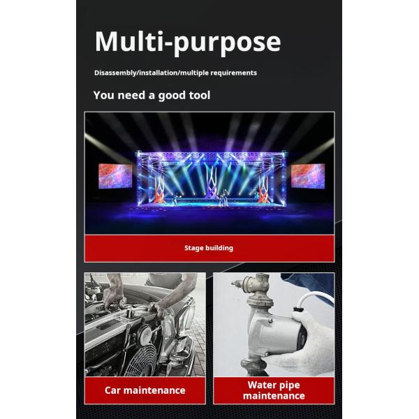 1500 маха литийный электрический решетчатый ключ 90 градусов угол мощности крутящий момент ключ