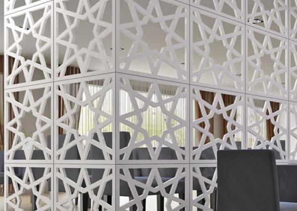 Aluminum Screen Panel Powder Coating Wood Grain Custom Welded Decorative