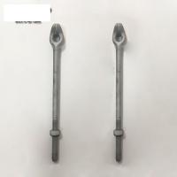 O aço forjado galvanizou a âncora do fio de indivíduo/a âncora Rod olho do dedal para o hardware da linha elétrica