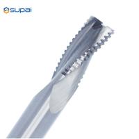 Aço Tungsténio 4 Blade Roughing Endmills Milling Cutter para Ferramentas de Maçarização de Metal Cnc