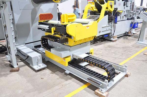 Silicon Steel Coil Stamping Sheet Metal Decoiler Punch Feeder Machine / Equipment