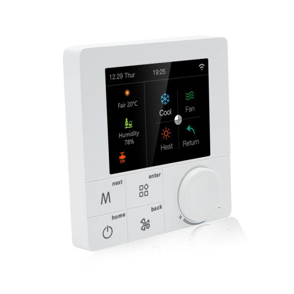 Glomarket RGB Colorful LCD Screen Smart Thermostat Tuya App Electric Heating Thermostat Works With Alexa And Google