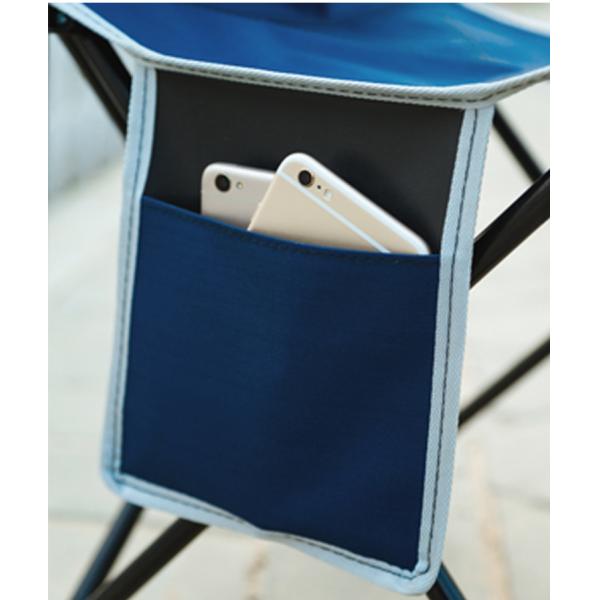Outdoor Folding Beach Chair With Custom Printable Logo 600d Oxford Cloth Material