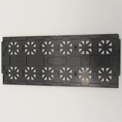 a espessura de 7.62mm personalizou a matriz plástica Tray For Electronic Parts de JEDEC