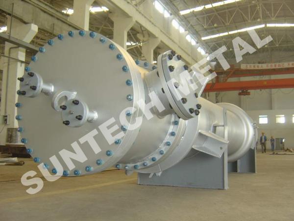 C-276 Nickel Alloy Double Tube sheet Heat Exchanger , High Efficiency Heat Exchanger