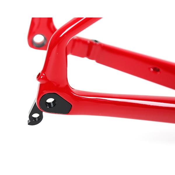 Durable T900 Carbon Road Bike Frame Lightweight Smooth With Disc Brake Inner Cable