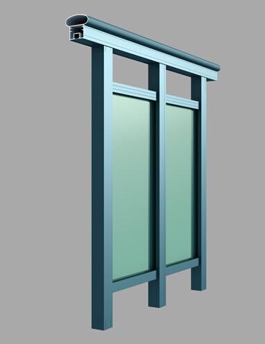 Stair handrail Architectural Aluminum Extrusions Profiles Made In Xuancheng, Anhui, China