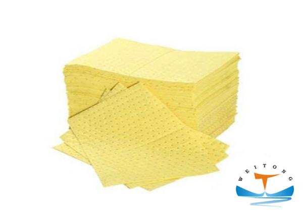 105L Absorbency Industrial Oil Absorbent Sheet 40x50cm Size 8mm Thickness