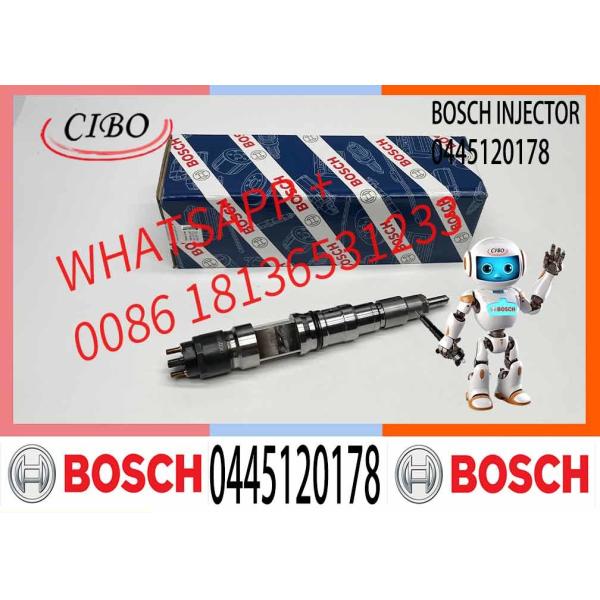 0445120178 Fuel Injector 0 445 120 178 For Engine 5343, 5344 OE 53401112010