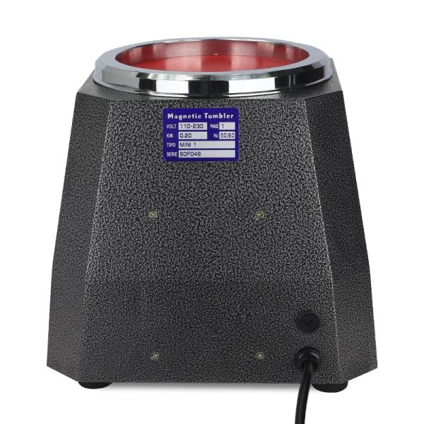 KT130 Polishing Machine Metal Grinding Jewelry Digital Display Magnetic Tumbler