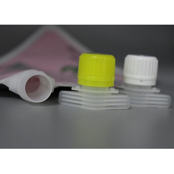 PE Recipe Capsule Plastic Spout Caps Diameter 16mm OEM Service