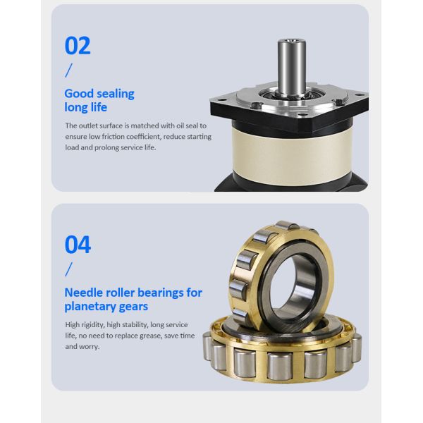 Lichuan Planetary Reducer Gearbox 15 to 1 15:1 PLF60 60mm Frame Size High Precision High Torque