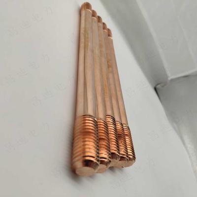 Medidor elétrico Rod aterrando de bronze 5 8 proteção de relâmpago de 4 medidores